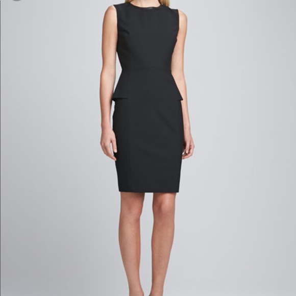 Elie Tahari Dresses & Skirts - Elie Tahari Black Peplum Dress